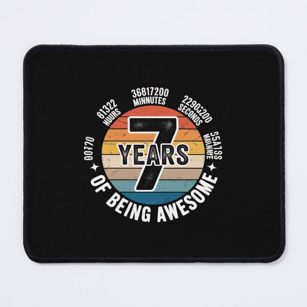 Item preview, 7th Birthday 84 Months 7 Years Old Being Awesome4 designed and sold by THagBlue.