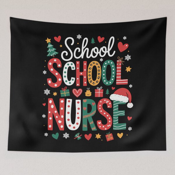 Item preview, School Nurse Christmas School Nursing Xmas Party Cute designed and sold by Sea4Adventures.