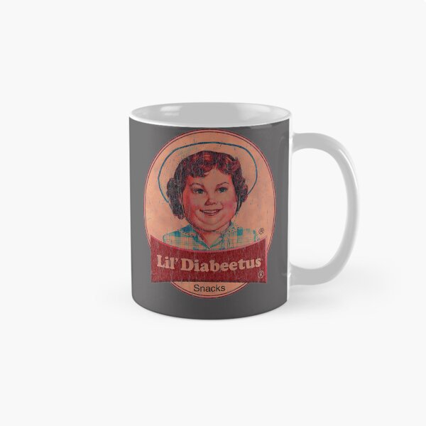 Item preview, LIL-DIABEETUS-VINTAGE-STYLE-T-SHIRT designed and sold by ChristopherRa.