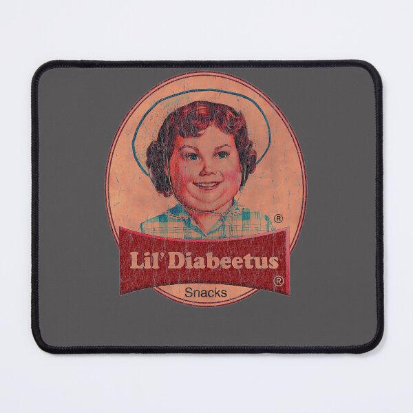 Item preview, LIL-DIABEETUS-VINTAGE-STYLE-T-SHIRT designed and sold by ChristopherRa.