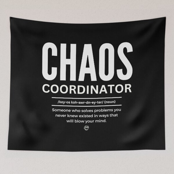 Item preview, Chaos Coordinator designed and sold by Anita Ohulo.