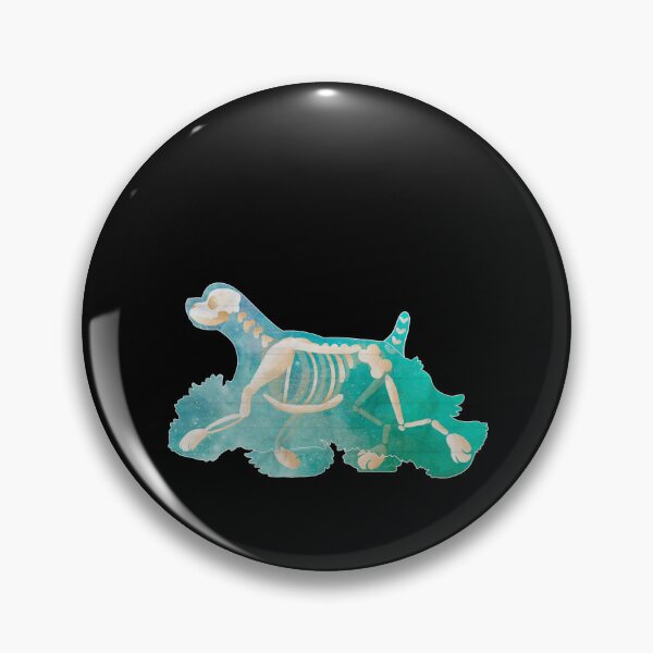 Item preview, Galaxy American Cocker Spaniel Skeleton (Docked) designed and sold by Sparklepupfaeri.