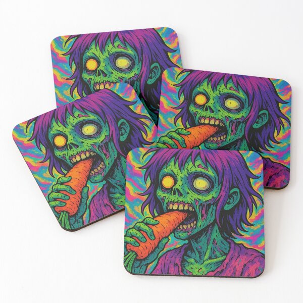 Item preview, vegan zombie designed and sold by zanahoricida.
