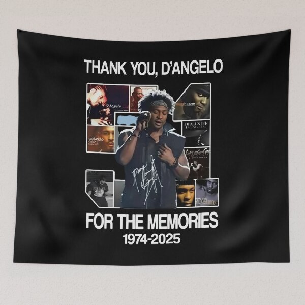 Item preview, D'Angelo Thank You For The Memories - RIP D'Angelo, Brown Sugar Voodoo - D'Angelo designed and sold by covuyed.