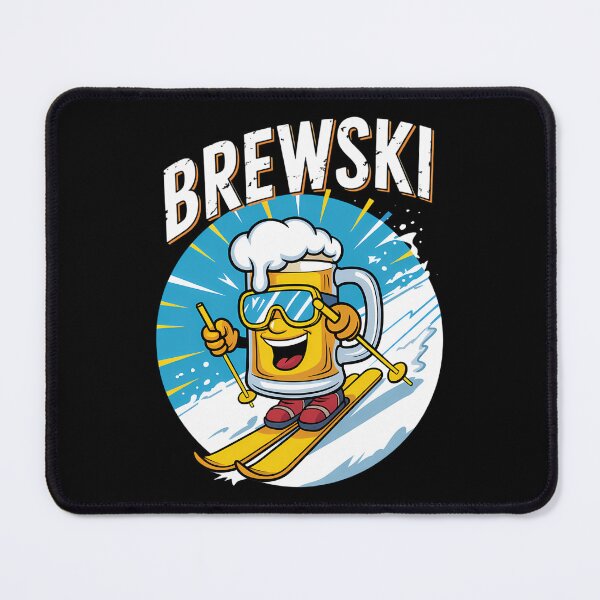 Item preview, Skiing Beer Winter Sport Funny Pun designed and sold by Sea4Adventures.