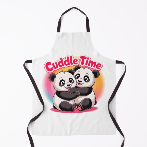 Item preview, Cuddle Time Pandas – Cute Kawaii Hug Art for Love, Comfort & Positivity designed and sold by Maddy V Store.