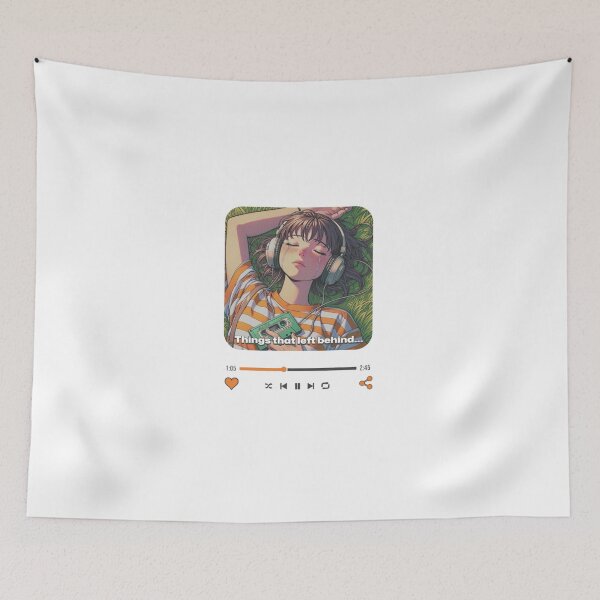 Item preview, Music Player Nostalgia Anime Girl Design designed and sold by Oniyasha.
