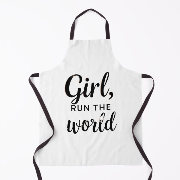 Item preview, Girl Run The World Feminist Quote Minimalist Empowerment Typography Design designed and sold by Aarvya Fashion Club ( A.F.C ).