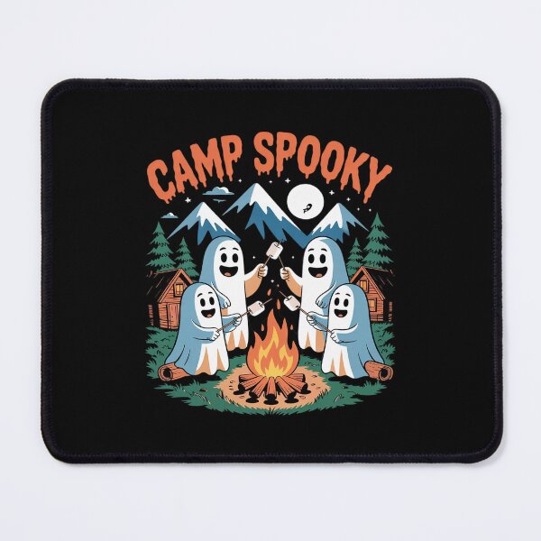 Item preview, Camp Spooky Summerween Summer Halloween Cute Ghost 4 designed and sold by THagBlue.