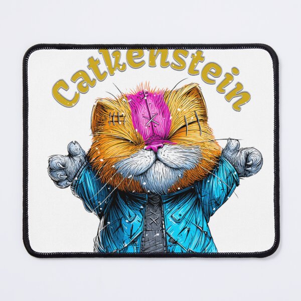 Item preview, Catkenstein Frankenstein Cat designed and sold by WickerStudio.