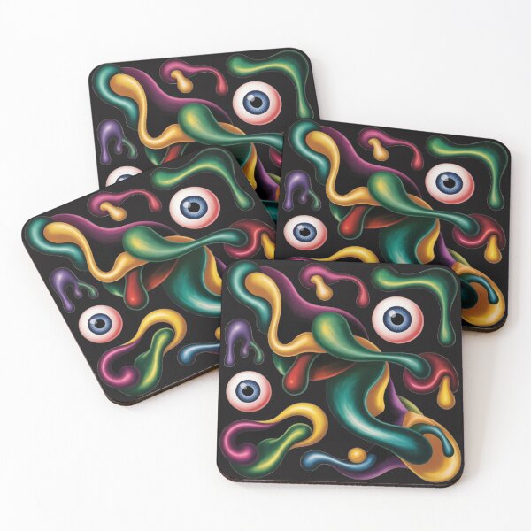 Item preview, A surrealist sticker design featuring an abstract pattern designed and sold by Lilashakti ⭐️ ⭐️ ⭐️ ⭐️ ⭐️.