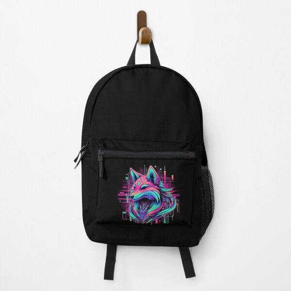 Item preview, Cyber Fox – Spirit in Neon Silence designed and sold by Meta Mirage .