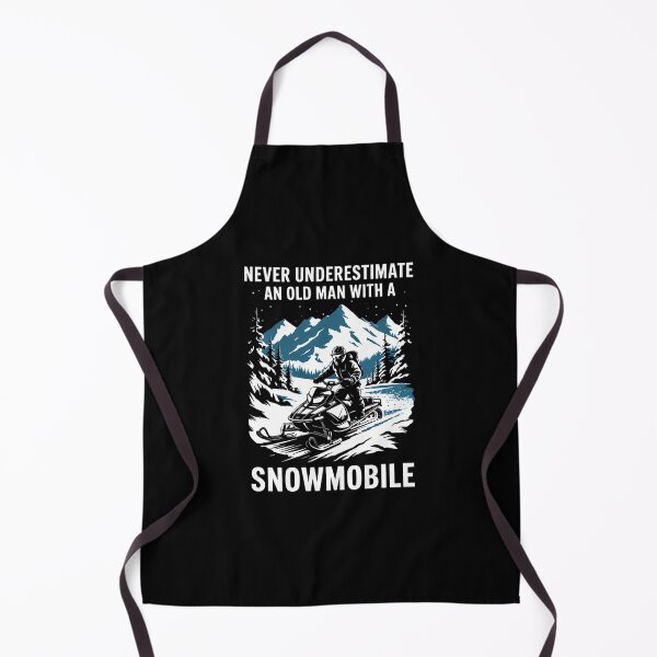 Item preview, Snowmobile Never Underestimate An Oldman Winter Sports designed and sold by Sea4Adventures.