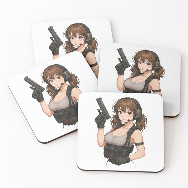 Item preview,  Operator Waifu – Tactical Beauty on Duty designed and sold by RAWLIFEGRAPHIC.