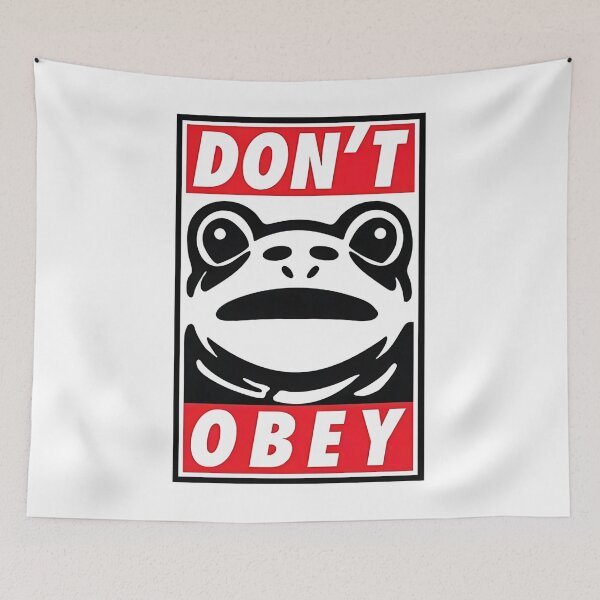 Item preview, Portland Frog Demands That You Don't Obey designed and sold by covuyed.