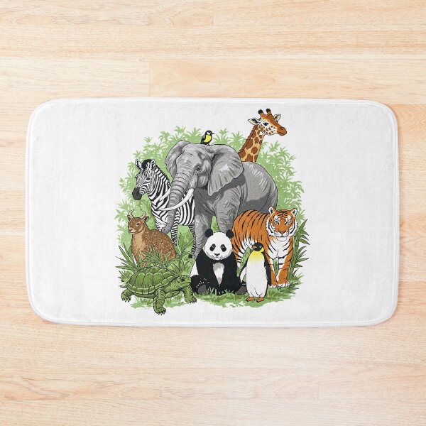 Item preview, Jungle Animal Group Safari Wildlife Nature designed and sold by TeeARTHY.