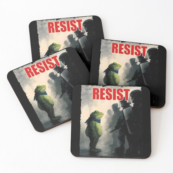 Item preview, Portland Frog Resist Protest - Anti-ICE, Portland Frog, Protest, Anti Establishment, Deportation Resistance designed and sold by covuyed.
