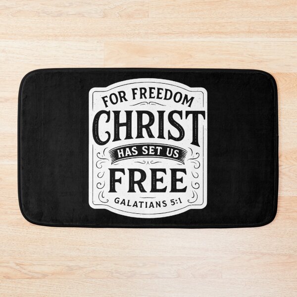 Item preview, Galatians 5:1 For Freedom Christ Has Set Us Free designed and sold by plushism.