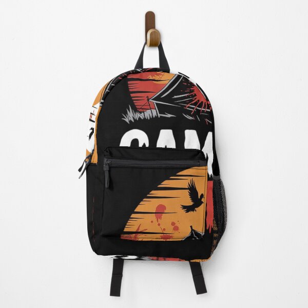 Item preview, Camping Is Fun Spooky Zombie Camper Halloween Horror designed and sold by THagBlue.