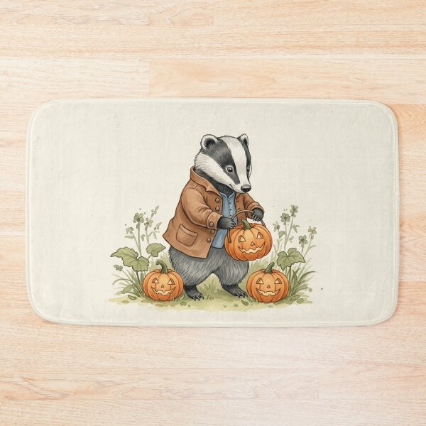 Item preview, Badger’s Pumpkin Harvest designed and sold by Pasteltone.