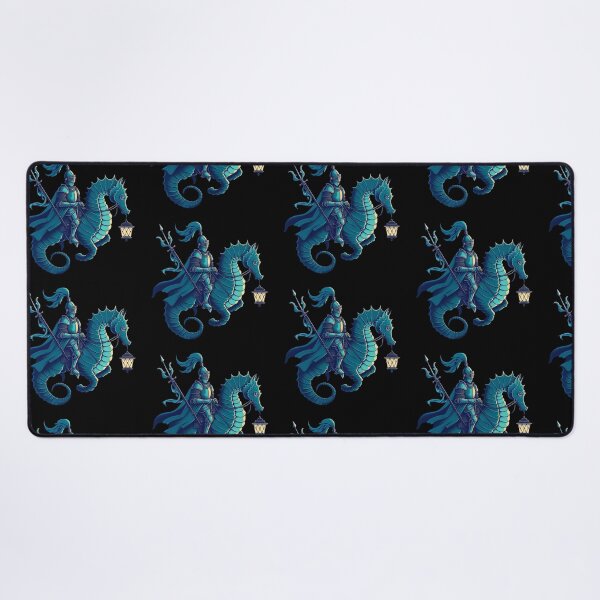 Item preview, Knight Riding Sea Dragon Fantasy Mythology Ocean designed and sold by TeeARTHY.