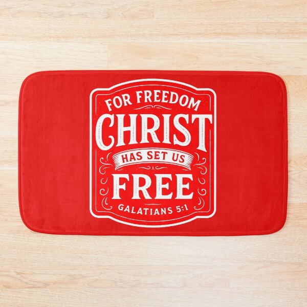 Item preview, Galatians 5:1 For Freedom Christ Has Set Us Free designed and sold by plushism.