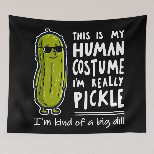 Item preview, This is My Human Costume I`m Really Pickle designed and sold by piboom.