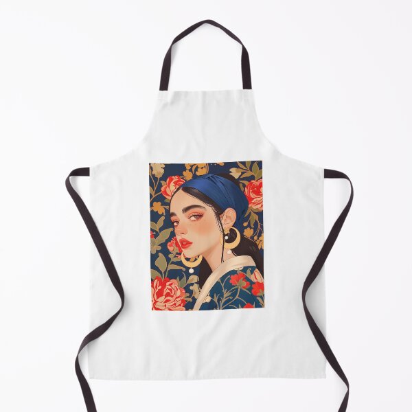 Item preview, Bohemian Girl with the pearl earring designed and sold by Tirsot.