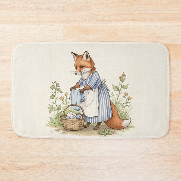 Item preview, Laundry Day in the Woods designed and sold by Pasteltone.