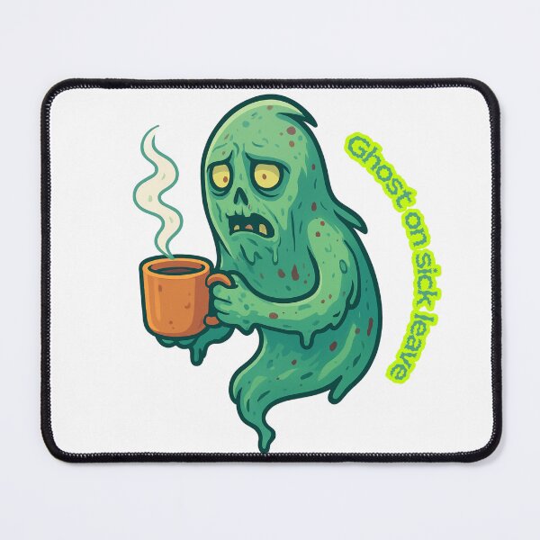 Item preview, Ghost on sick leave designed and sold by OrzeCh2023.