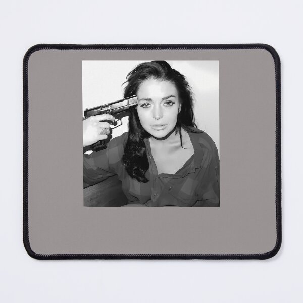 Item preview, LINDSAY-LOHAN---GUN-TO-HEAD designed and sold by DanielLenhard.