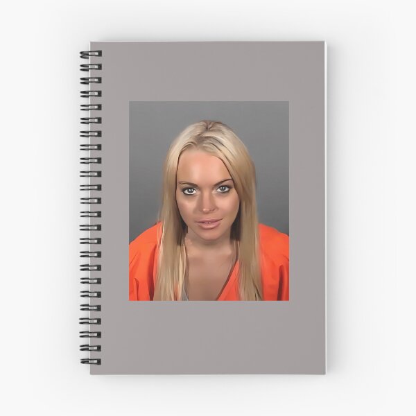 Item preview, LINDSAY-LOHAN-ICONIC-MUGSHOT designed and sold by DanielLenhard.