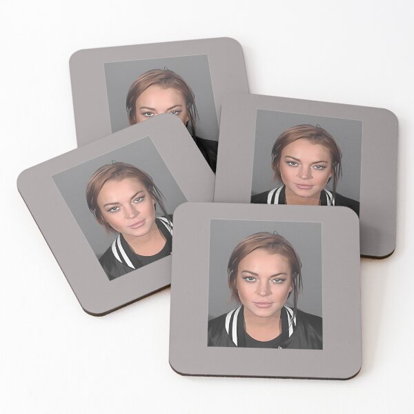 Item preview, LINDSAY-LOHAN-MUGSHOT designed and sold by DanielLenhard.