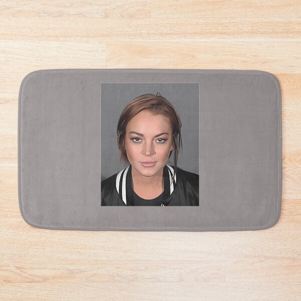 Item preview, LINDSAY-LOHAN-MUGSHOT designed and sold by DanielLenhard.