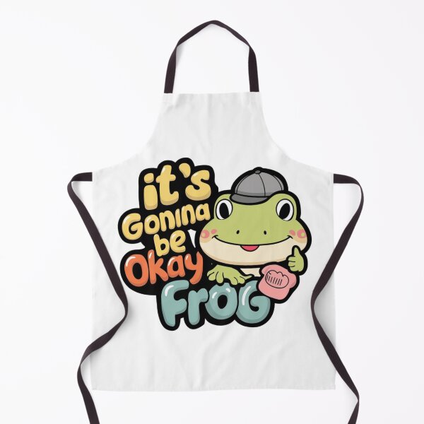 Item preview, It’s Gonna Be Okay Frog in hat designed and sold by bukajart.