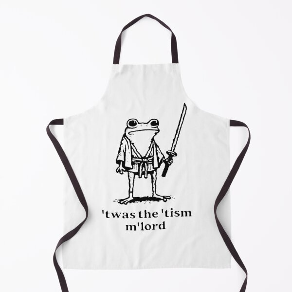 Item preview, ’Twas the ’Tism, M’Lord | Medieval Frog Knight Meme designed and sold by avazo-slenore.