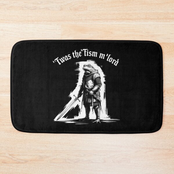 Item preview, Medieval Autism Meme – 'Twas the 'Tism m'lord Knight Frog designed and sold by avazo-slenore.