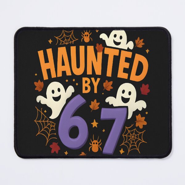 Item preview, Funny 6 7 Halloween Ghost Spooky Six Seven Meme Trend designed and sold by KamalaDesign.