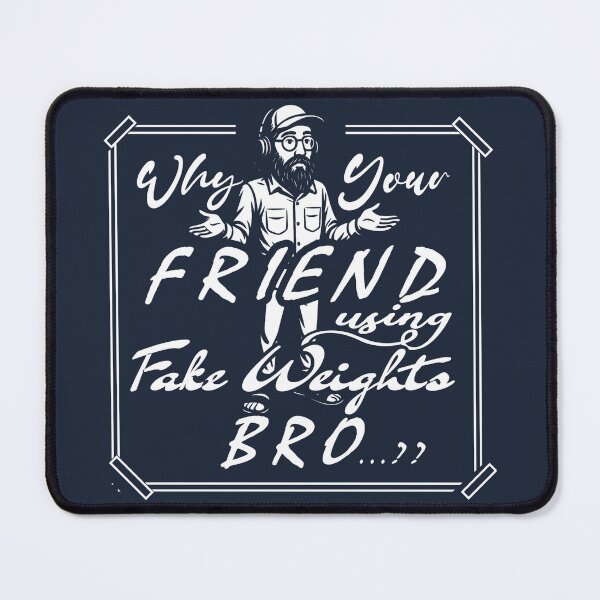 Item preview, Anatoly Can I Clean Here? Why your friends using fake weights bro? funny Gym internet Meme | White designed and sold by ZechJohnRB.