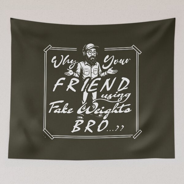 Item preview, Anatoly Can I Clean Here? Why your friends using fake weights bro? funny Gym internet Meme | White designed and sold by ZechJohnRB.