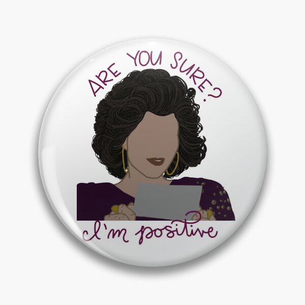 Item preview, Are you sure? I'm positive (burgundy) designed and sold by BrushedByGrace.