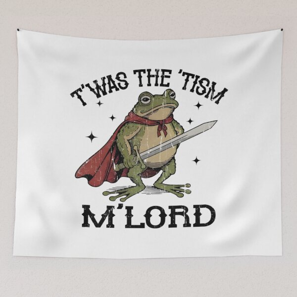 Item preview, T'was The 'Tism M'Lord designed and sold by avazo-slenore.