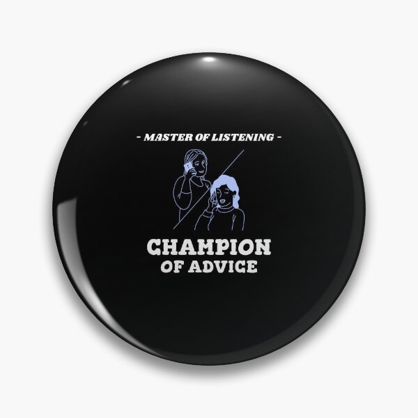 Item preview, Master of listening, champion of advice - counseling psychologist designed and sold by TaurusC95.