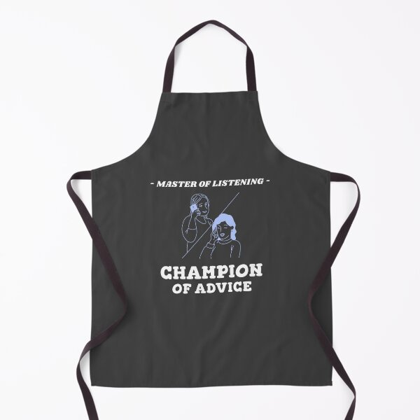 Item preview, Master of listening, champion of advice - counseling psychologist designed and sold by TaurusC95.