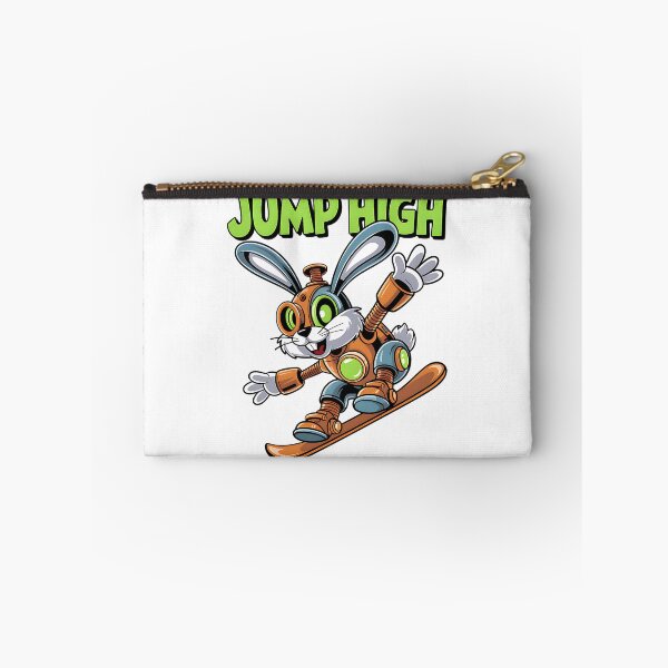 Item preview, Jump High – Steampunk Rabbit Snowboarder Cute designed and sold by Taans-Creation.
