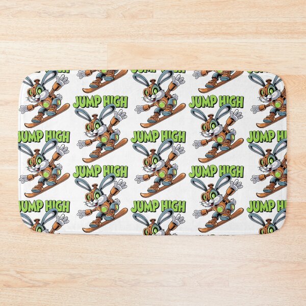 Item preview, Jump High – Steampunk Rabbit Snowboarder Cute designed and sold by Taans-Creation.