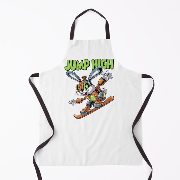 Item preview, Jump High – Steampunk Rabbit Snowboarder Cute designed and sold by Taans-Creation.