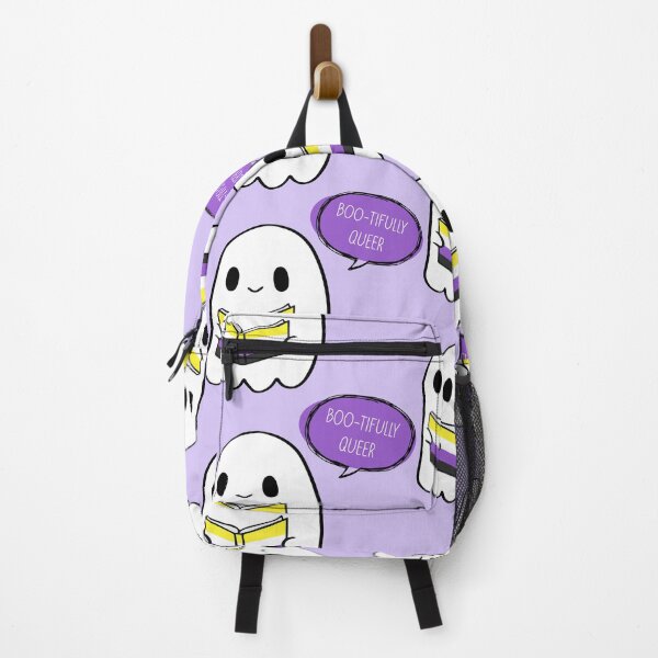 Item preview, Boo-tifully Queer – Cute Nonbinary Ghost Pride Art designed and sold by Cannaxes Studio.