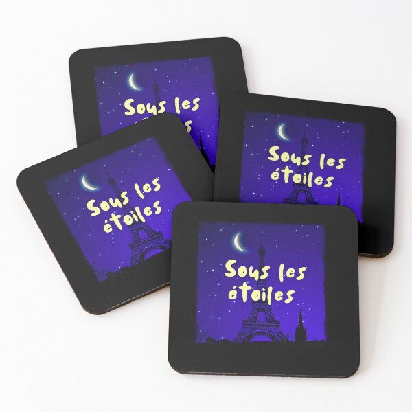 Item preview, Sous les Étoiles – Under the Stars in Paris designed and sold by FrancophileFun.
