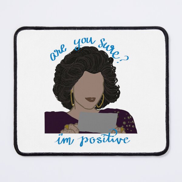 Item preview, Are you sure? I'm positive (blue) designed and sold by BrushedByGrace.